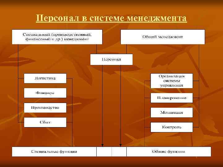 Персонал в системе менеджмента 