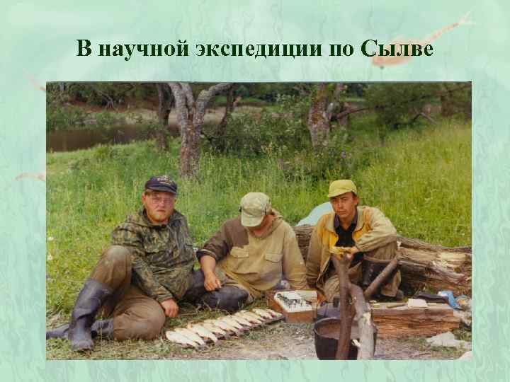 В научной экспедиции по Сылве 