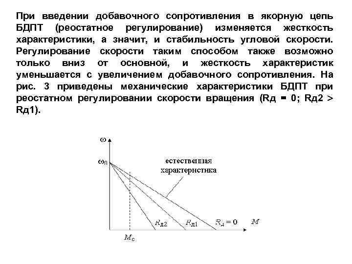 Жесткость характеристики