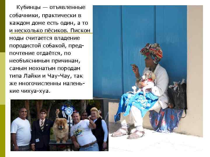  Кубинцы — отъявленные собачники, практически в каждом доме есть один, а то и