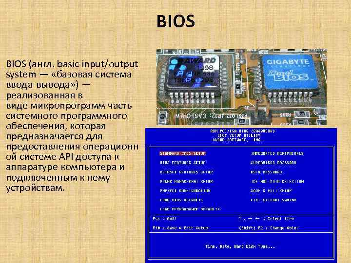 Система bios