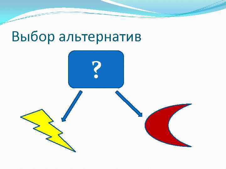 Выбор альтернатив ? 