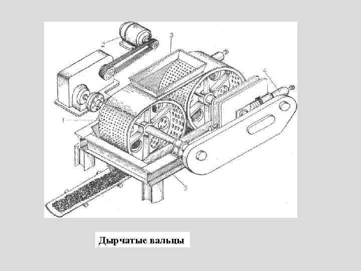 Дырчатые вальцы 