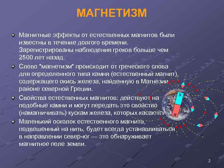 9 ноября магнитная