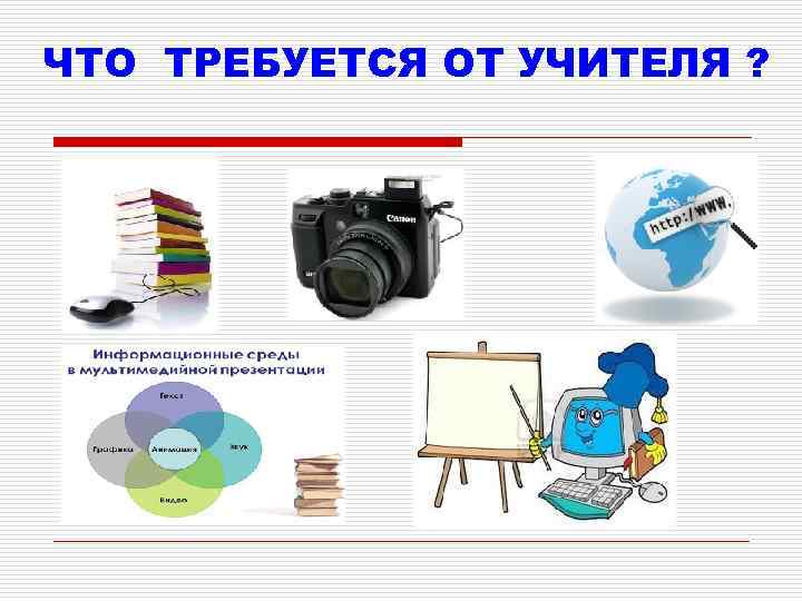 ЧТО ТРЕБУЕТСЯ ОТ УЧИТЕЛЯ ? 