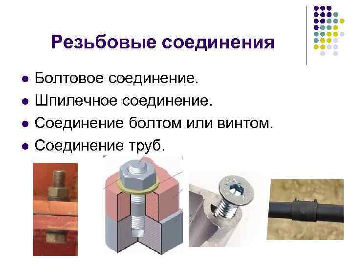 Неразъемные соединения деталей презентация