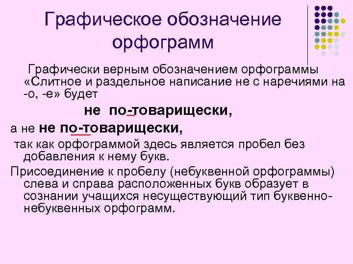 Методика обучения правописанию