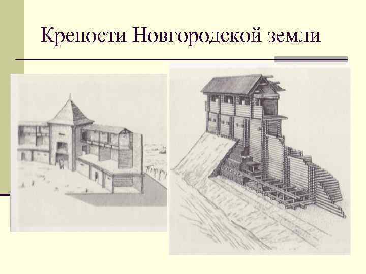 Крепости Новгородской земли 