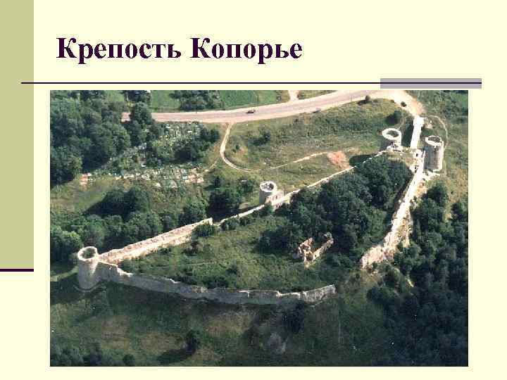 Крепость Копорье 