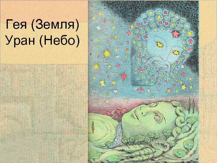 Гея (Земля) Уран (Небо) 