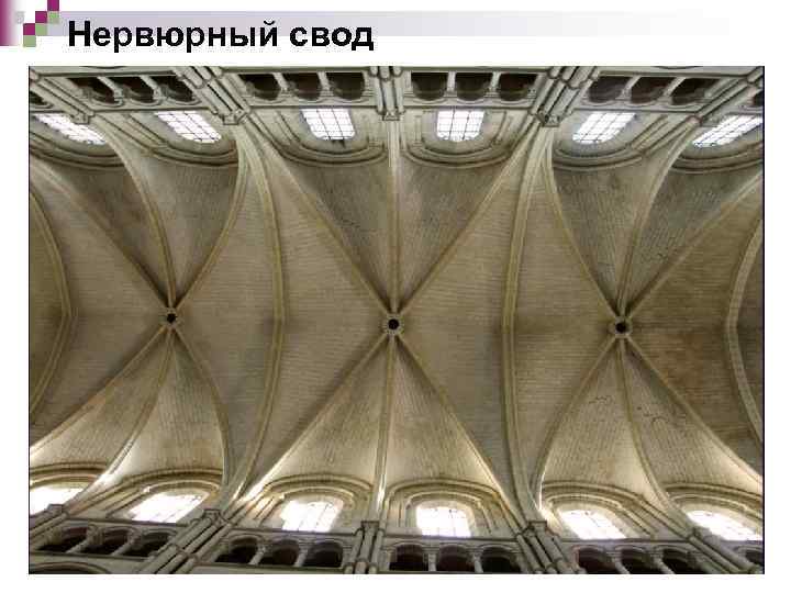 Нервюрный свод 