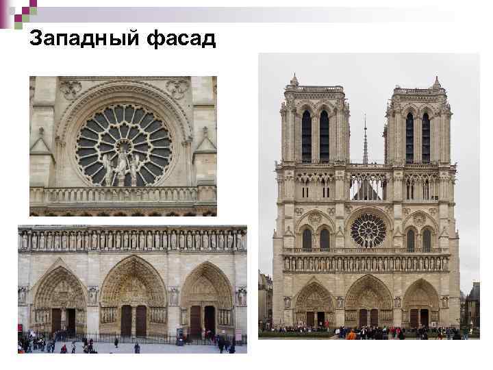 Западный фасад 