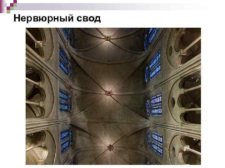 Нервюрный свод 