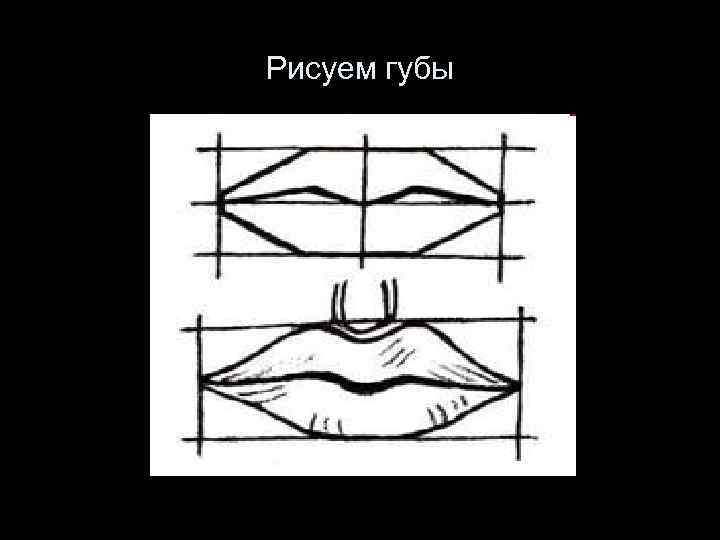 Рисуем губы 