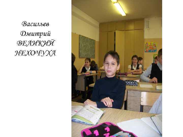 Васильев Дмитрий ВЕЛИКИЙ НЕХОЧУХА 