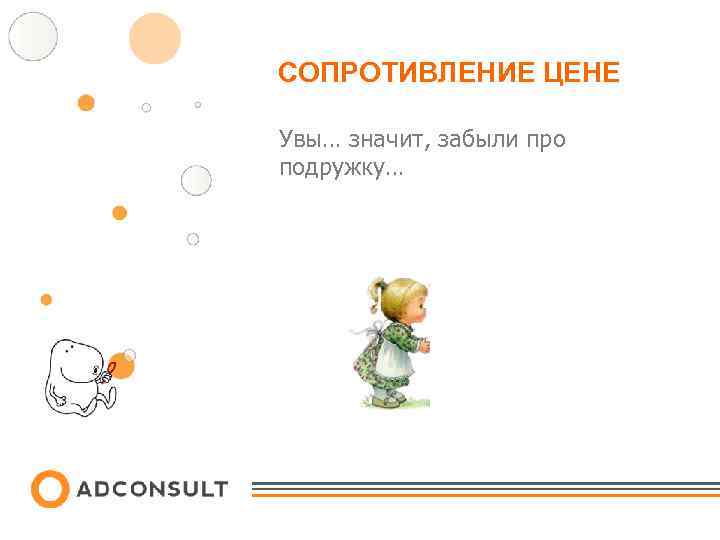 СОПРОТИВЛЕНИЕ ЦЕНЕ Увы… значит, забыли про подружку… 