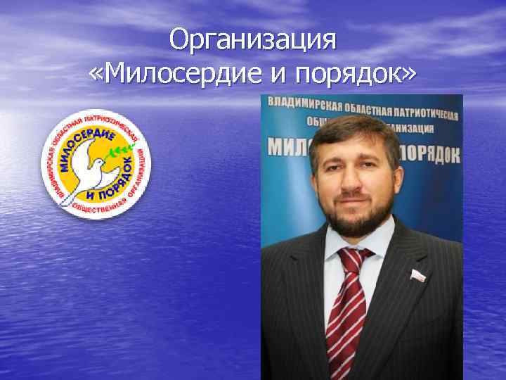 Организация «Милосердие и порядок» 