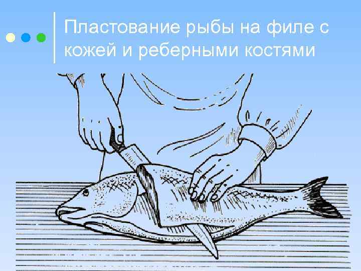 Схема разделки рыбы