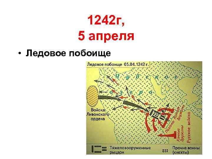 1242 г, 5 апреля • Ледовое побоище 