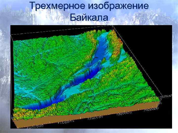 Трехмерное изображение Байкала 