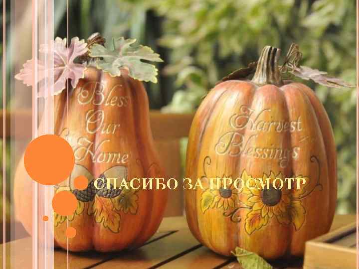 СПАСИБО ЗА ПРОСМОТР 