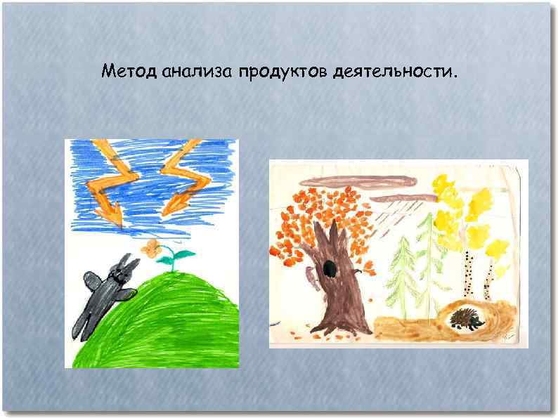 Метод анализа продуктов деятельности. 