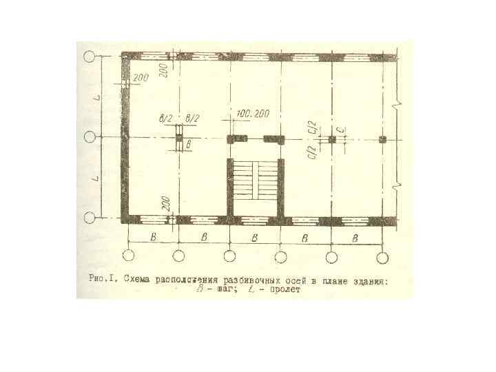 Расстояние между координационными осями в плане здания называют