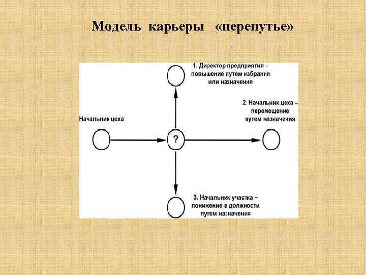 4 модели карьеры