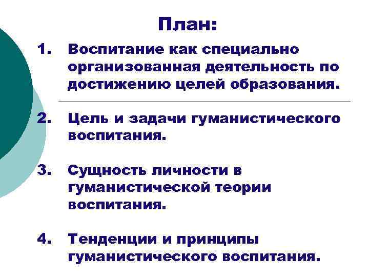 Воспитание как специально организованная деятельность по достижению целей образования презентация