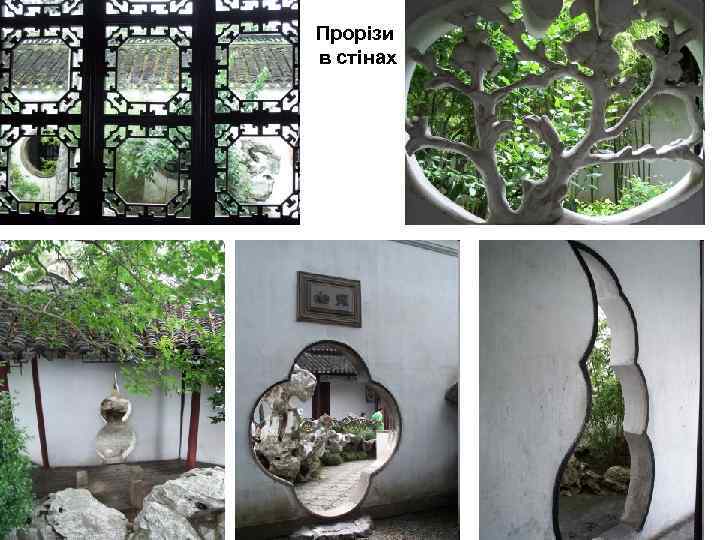 Прорізи в стінах 