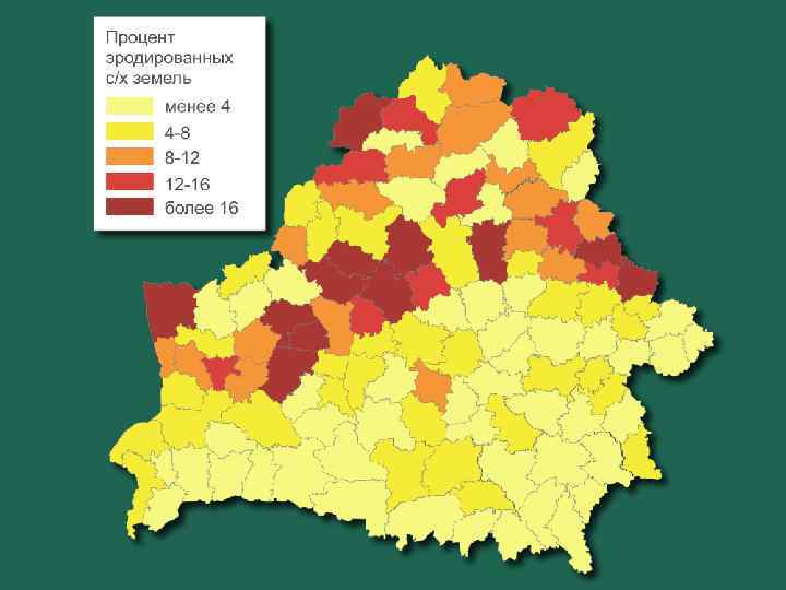 Почвы беларуси карта