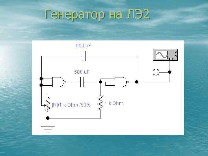  Генератор на ЛЭ 2 