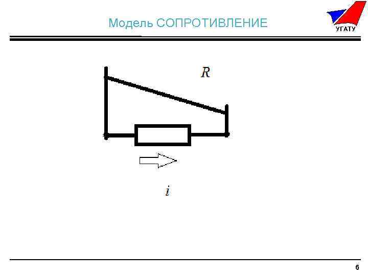 ( Модель СОПРОТИВЛЕНИЕ ) ≤ min УГАТУ )max. 6 