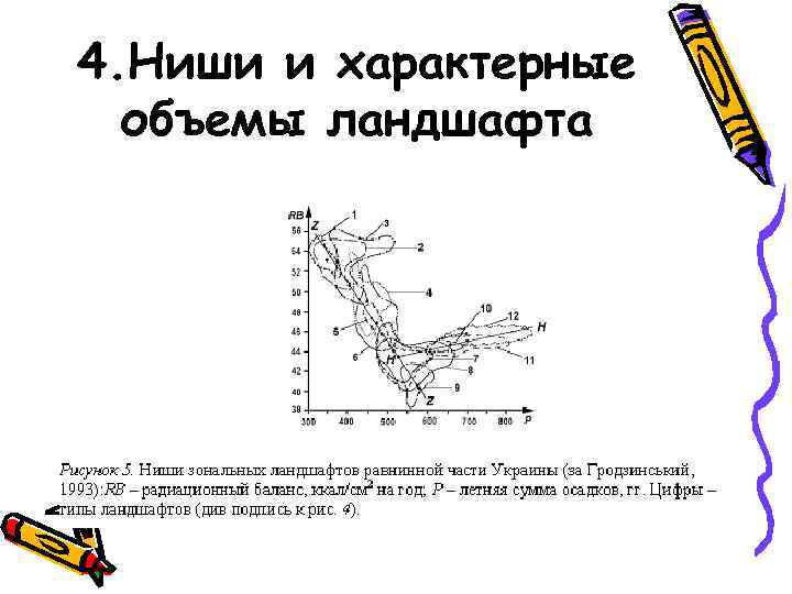 4. Ниши и характерные объемы ландшафта 