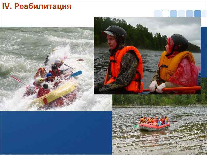 IV. Реабилитация 