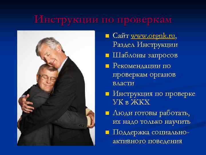 Инструкции по проверкам n n n Сайт www. orgnk. ru, Раздел Инструкции Шаблоны запросов