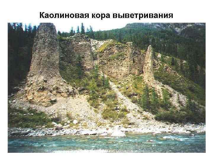 Каолиновая кора выветривания 