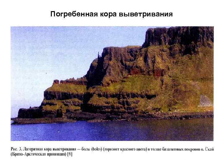 Погребенная кора выветривания 