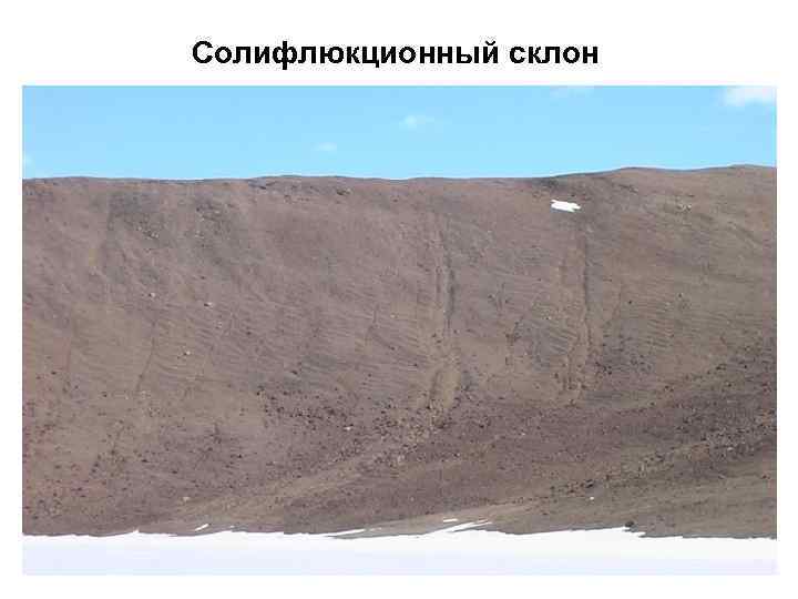 Солифлюкционный склон 