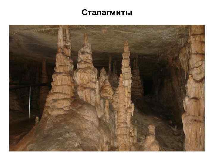Сталагмиты 