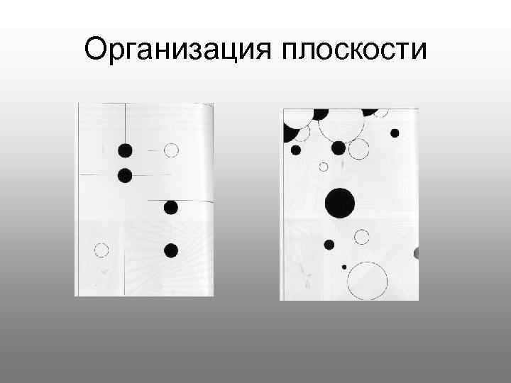 Организация плоскости 