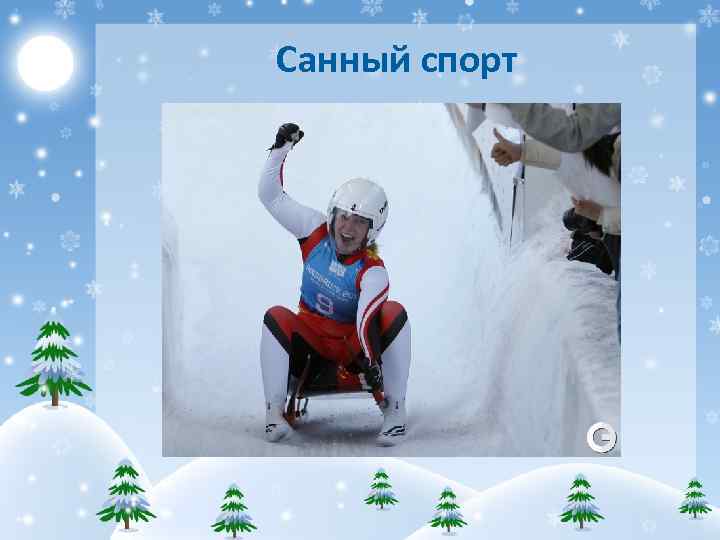 Санный спорт 