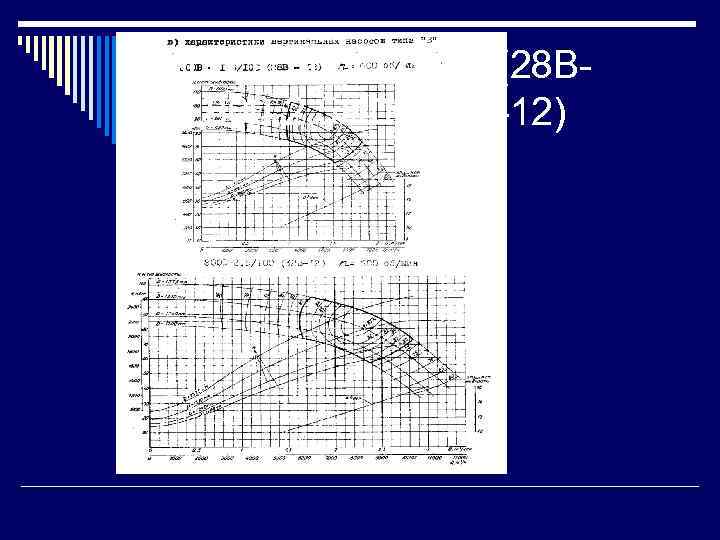 Насосы 600 -1. 6/100(28 В 12), 800 -2, 5/100(32 В-12) 