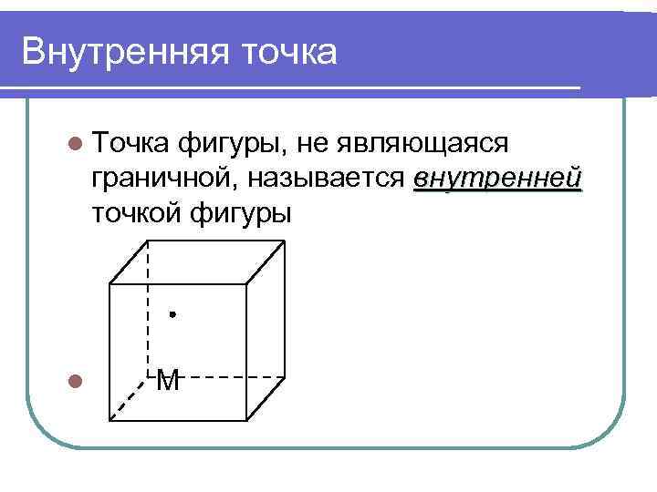 Внутренние фигуры