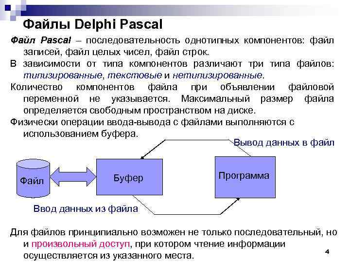 компонента файла