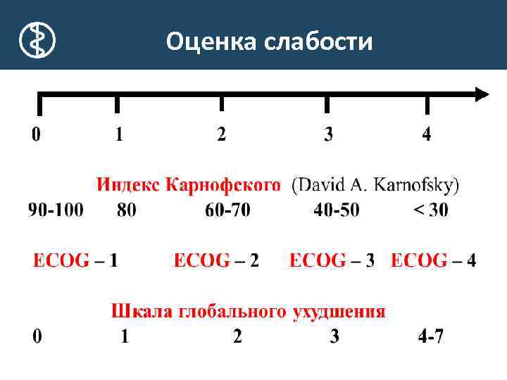  Оценка слабости 2/1/2018 ФГБУ «НИИ онкологии им. Н. Н. Петрова» Минздрава России 23