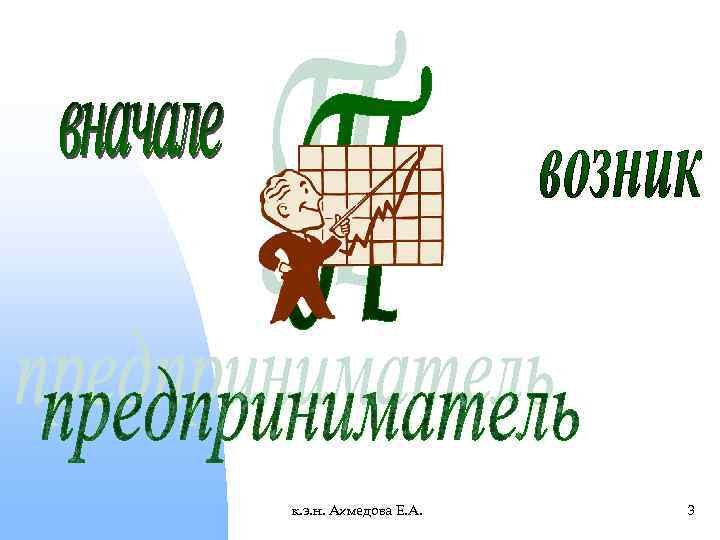 к. э. н. Ахмедова Е. А. 3 