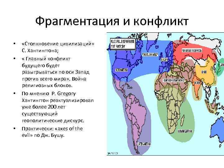 С хантингтон столкновение цивилизаций презентация