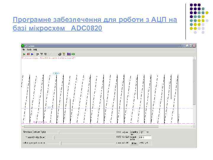 Програмне забезпечення для роботи з АЦП на базі мікросхем ADC 0820 
