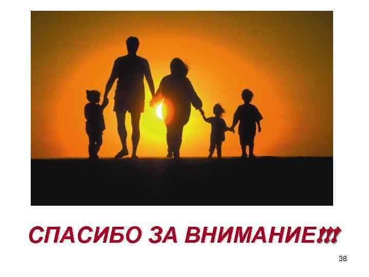 СПАСИБО ЗА ВНИМАНИЕ!!! 38 